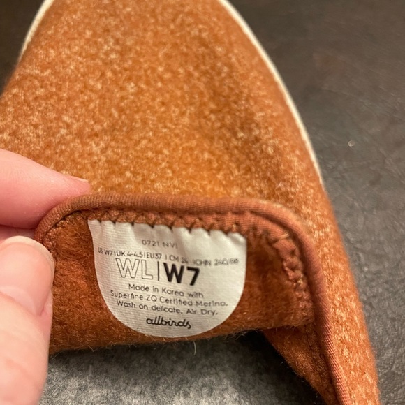 Allbirds Kids Slip-On Sneakers - Rusty Orange - Picture 5 of 7